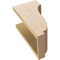 Ekena Millwork 7"W x 7"D x 14"H Wide Van Buren Rough Cedar Woodgrain TimberThane Corbel, Primed Tan CORUR07X07X14VANRCPR - alternate 5